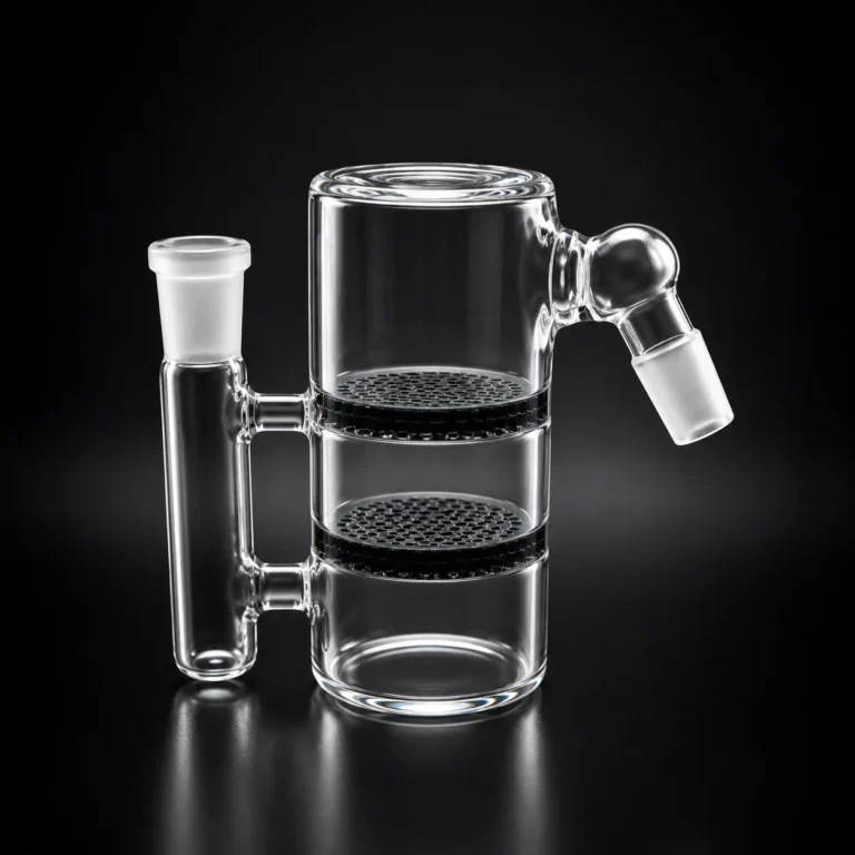 ASH CATCHER DOUBLE HONEY COMB  18MM 45 ASST CLRS