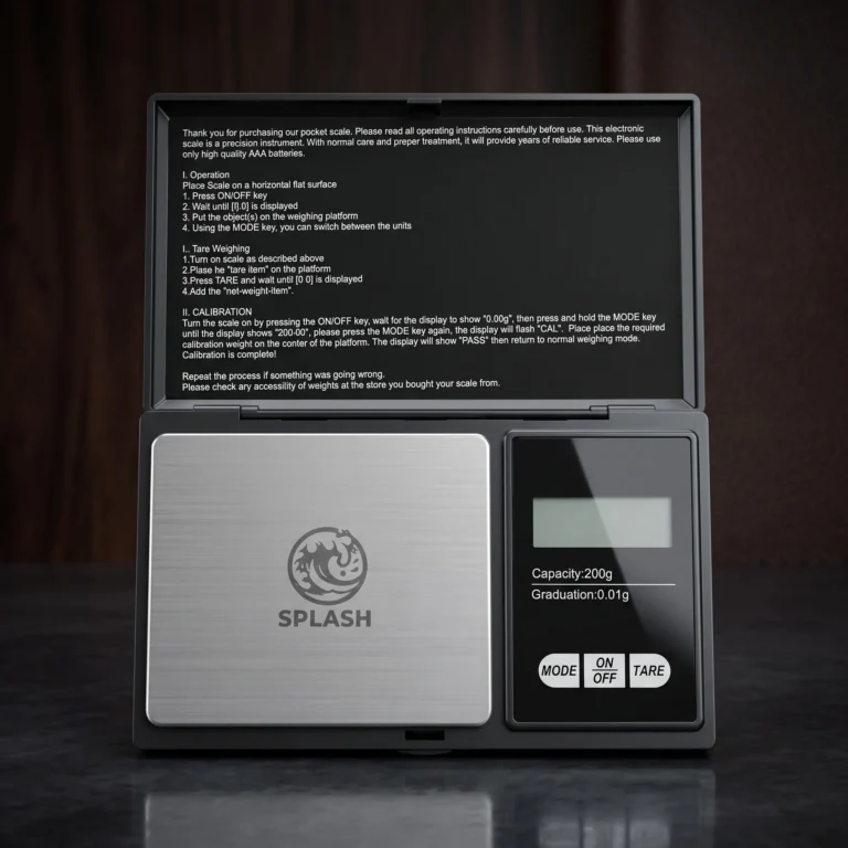 Splash Pocket Scale CX-258 200Gx0.01G