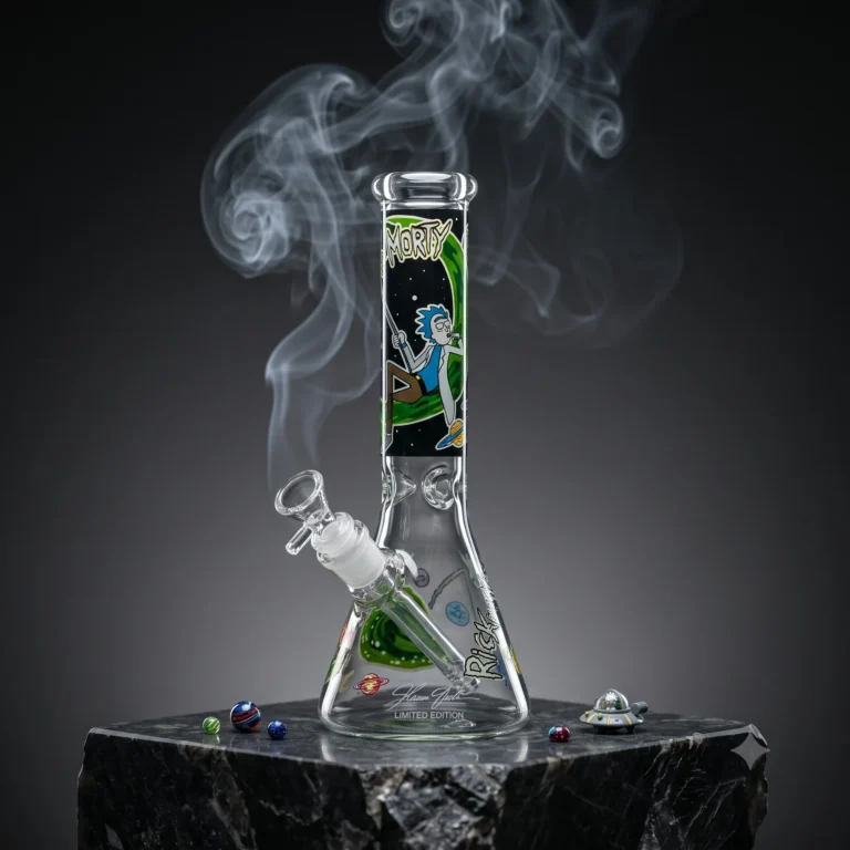 WATER PIPE 10"RICK & MORTY Asst DESIGNS