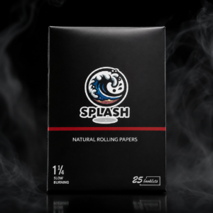 Splash 1 1/4 Rolling Paper 50Leaves 25PK Display