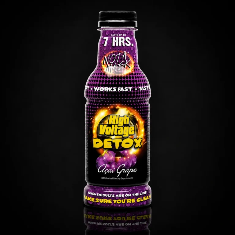 High Voltage Detox 16oz Acai Grape