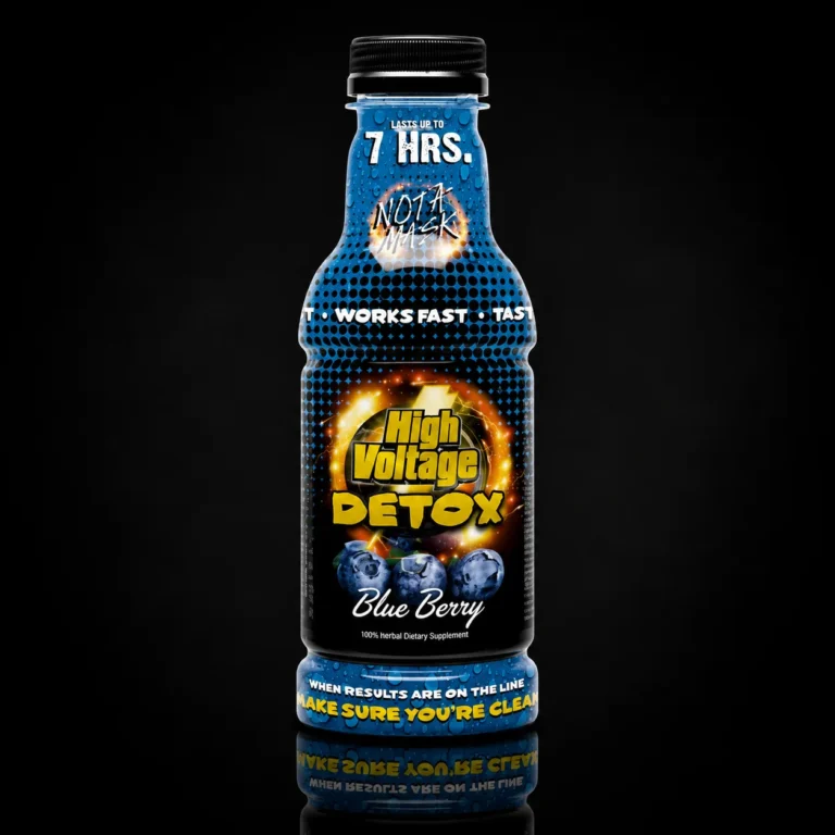 High Voltage Detox 16oz Blue Berry