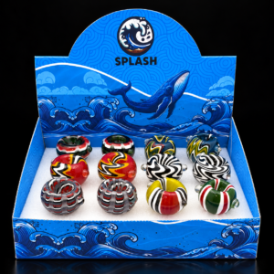 GLASS BOWL 12 ASST IN DISPLAY 14 MM