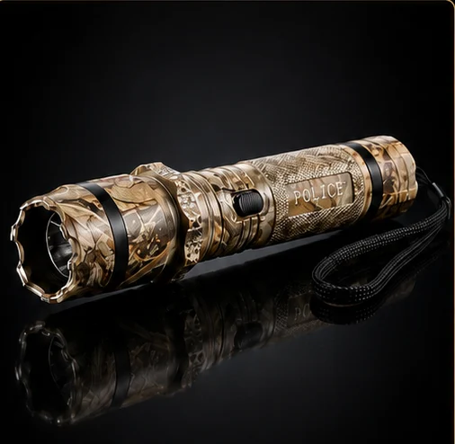Stun Gun-Camo- Flashlight