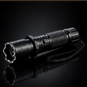 Stun Gun- Black- Flashlight