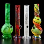 12" SOFT GLASS GOG ASST — assorted designs and colors