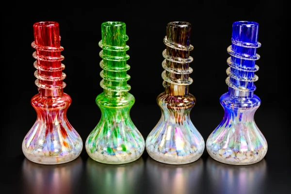 Soft glass assortment in assorted designs and colors; examples shown