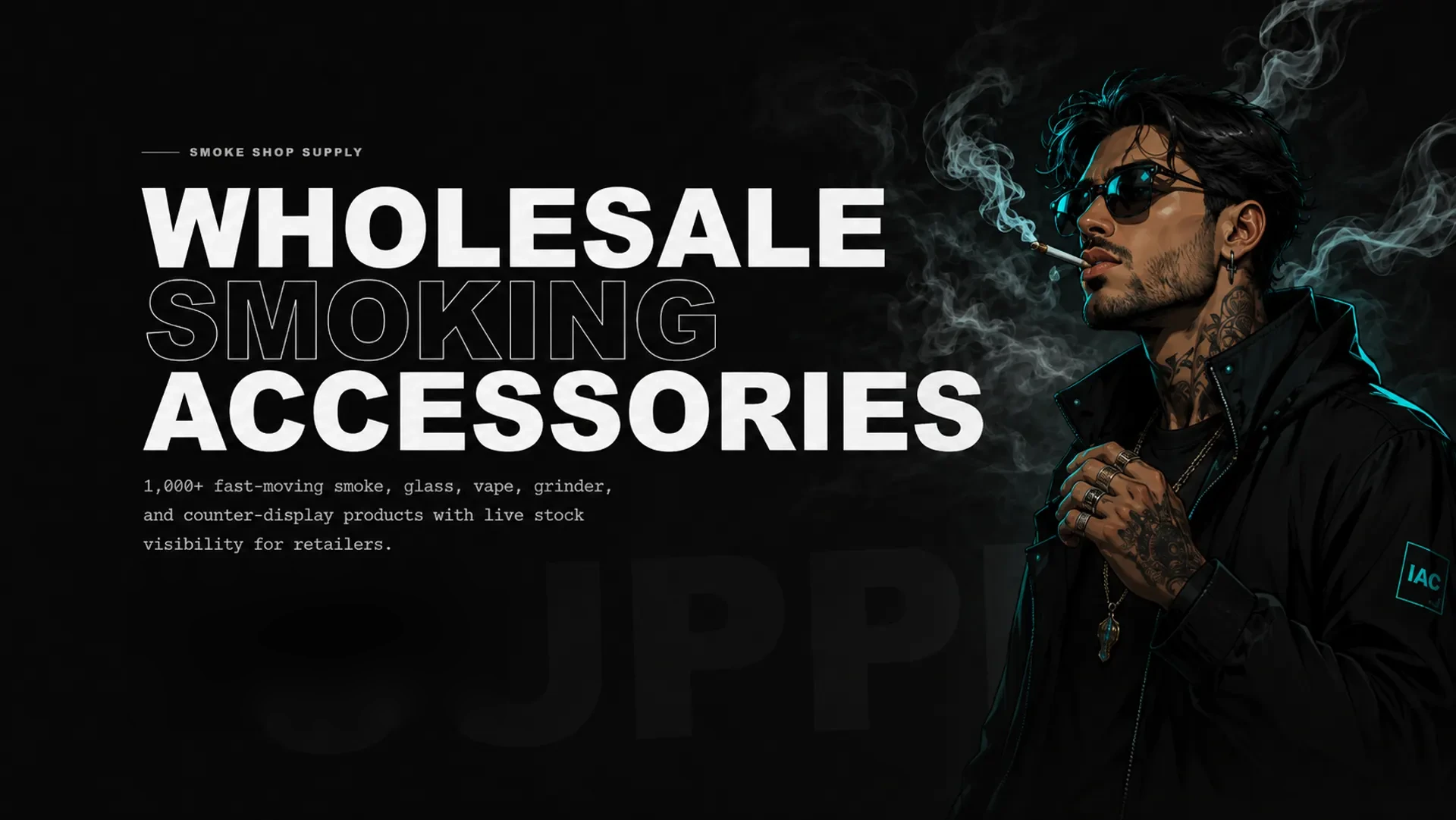IAC Wholesale smoking accessories hero